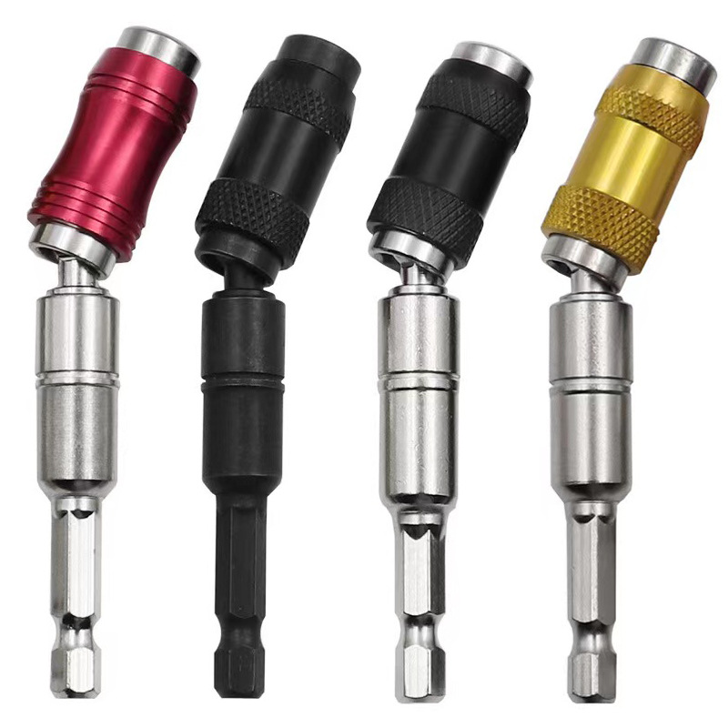 Hexagonal handle magnetic quick-release screwdriver head, multi-angle extension rod, reversing connection rod, electric drill, extended connection rod, universal joint Item Picture