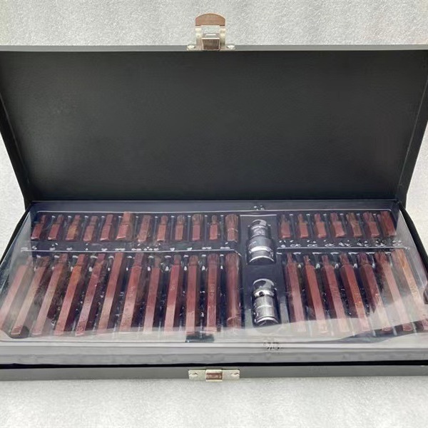 Factory iron box 40-piece set, star batch S2 and original color high-strength batch head source supply support consignment Specification drawing