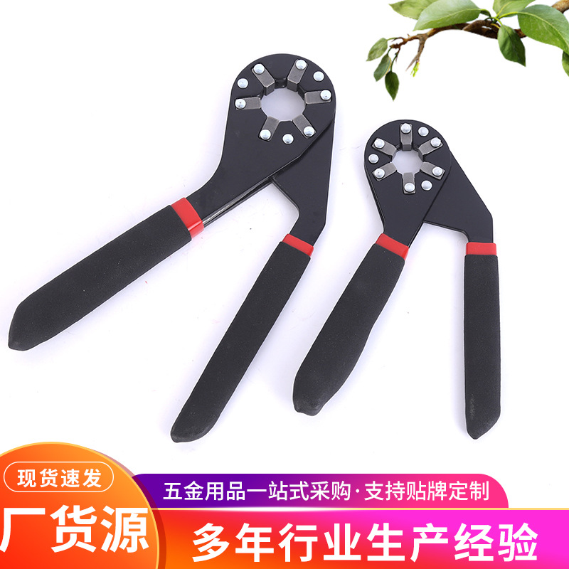 Factory wholesale of hexagon socket wrenches, hexagon multi-functional adjustable wrenches, adjustable wrenches, torque magic wrenches full figure
