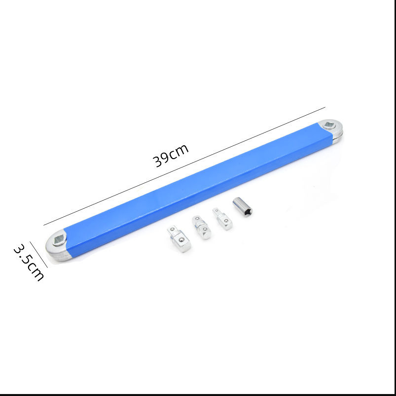 Multi-functional Extension wrench, ratchet extension wrench, dual-purpose wrench offset Extension wrench undefined