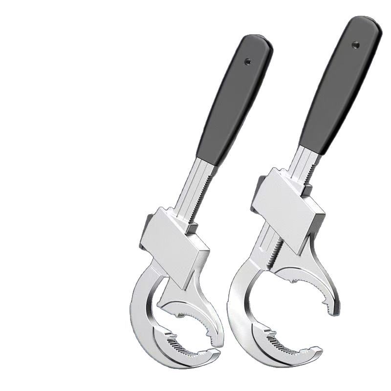 New aluminum alloy bathroom wrench, large opening sink, movable installation tool, multi-functional hinged board Item Picture
