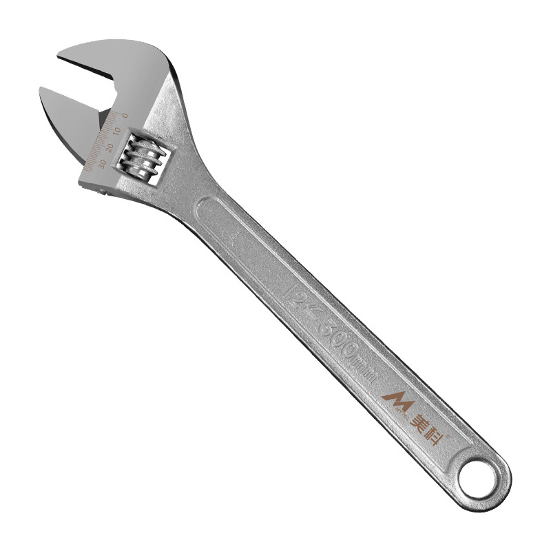 8-inch adjustable wrench, universal adjustable wrench, 12-inch open wrench set, complete set of adjustable wrenches Item Picture