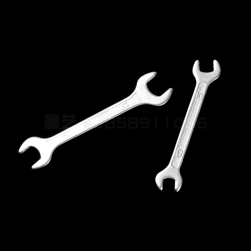 Manufacturer accessories, open-end machine tools, typing, stamping, double-head fixed wrench, complete delivery, galvanized 8-10-12-14 Specification drawing