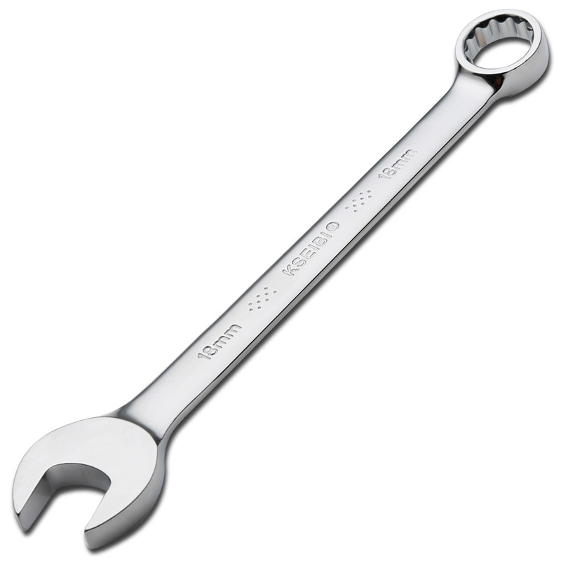 Wholesale plum blossom open-end dual-purpose fixed wrench set, household auto repair machine repair multi-functional hardware wrench Item Picture