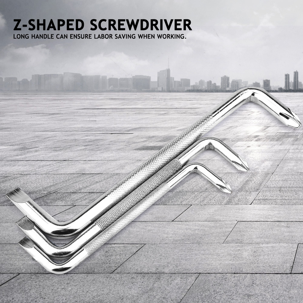 3pcs Z type Double-sided offset screwdriver wrench set details Picture