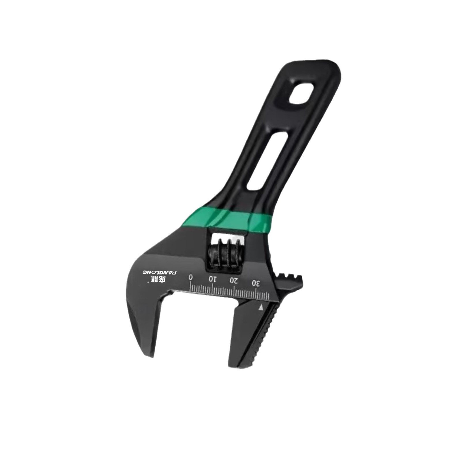 Manufacturer's extra-large opening short-handle adjustable wrench, bathroom wrench, mini small board, large-diameter adjustable wrench tool Item Picture