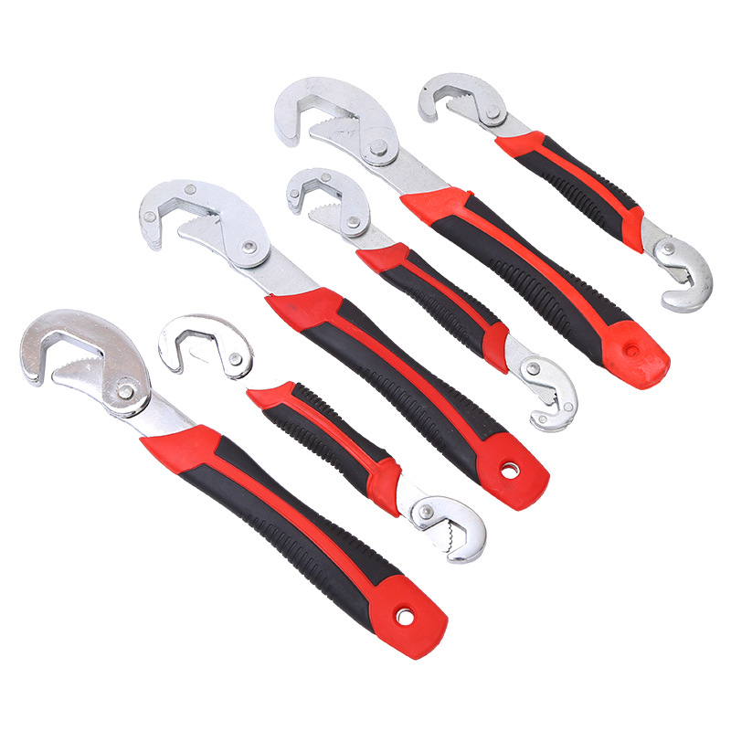 Multi-functional adjustable wrench, bathroom wrench, large open-end pipe wrench, universal small wrench, vise tool set Item Picture