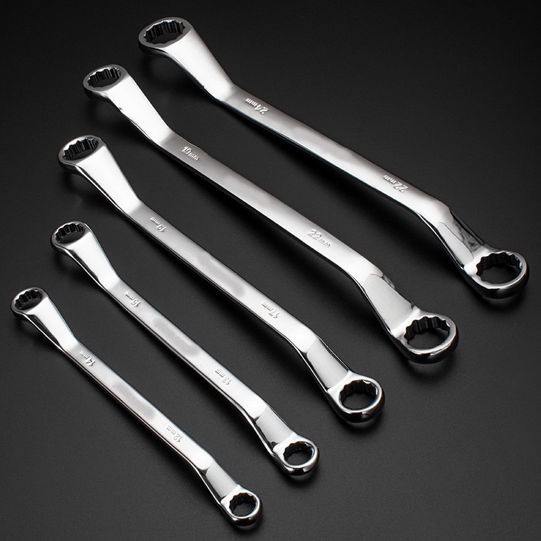 Factory wholesale mirror double-ended box wrenches, eyeglass boards, mobile phone repair and maintenance double-ended box wrenches are widely used full figure