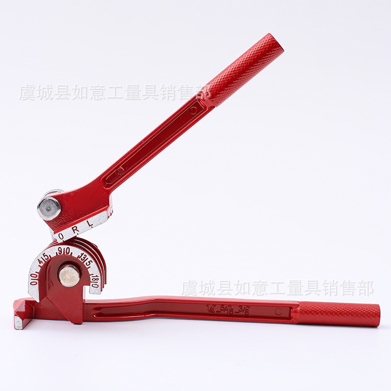 Three-slot pipe benders, manual pipe benders, air conditioning copper and aluminum pipe manual pipe benders can bend copper pipes of 6mm, 8mm and 10mm details Picture