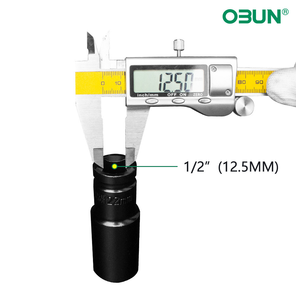 The socket of the lithium battery socket electric wrench is blackened, 78 long hexagonal screw socket, 1/2 tire disassembly socket Application Scenario