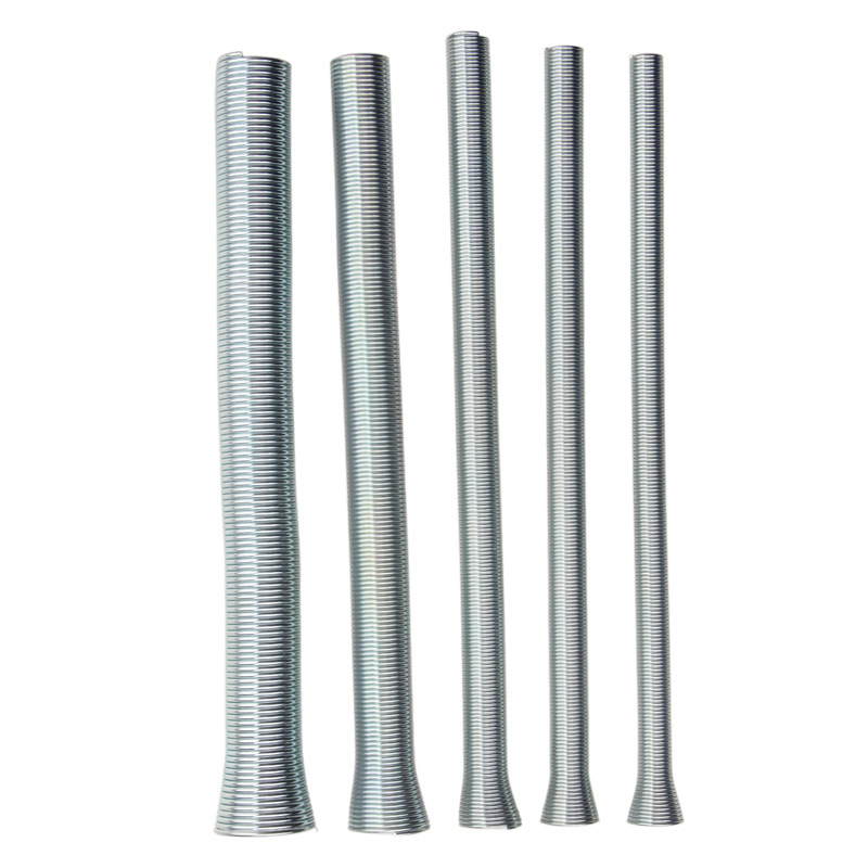 5-piece set of air conditioning copper pipe benders, external manual elastic spring small benders, PVC water and electricity tools Item Picture