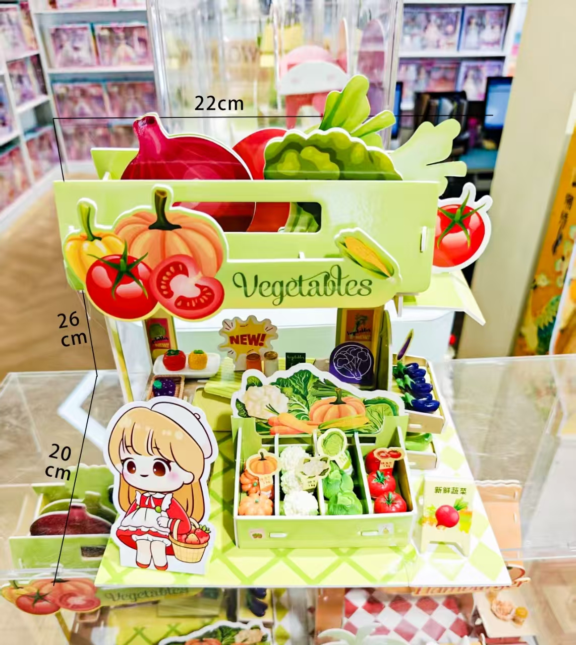 DIY小屋商品手工制作房子拼装立体拼图迷你模型过家家玩具生日礼物益智互动微缩场景