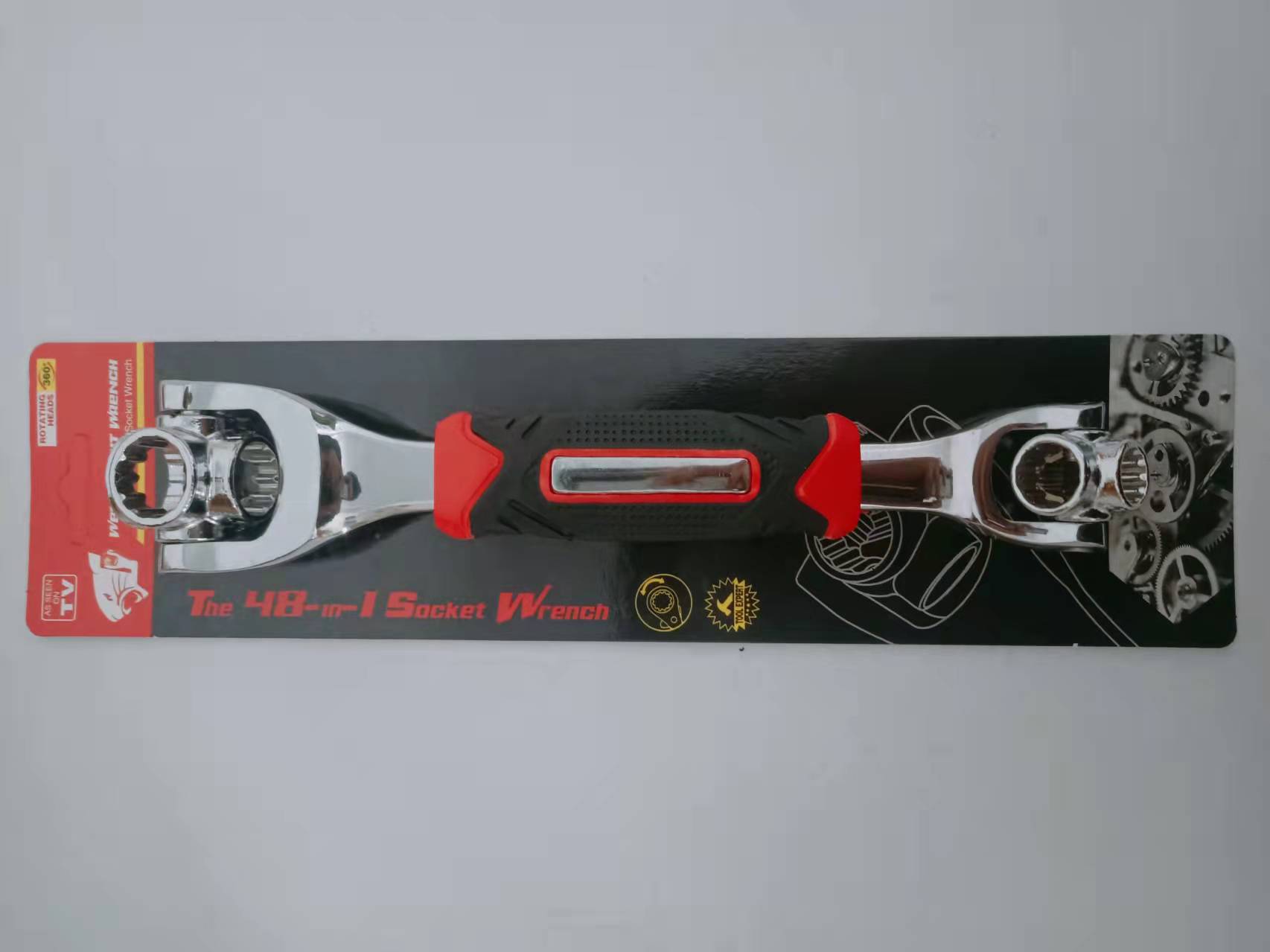 Factory wholesale 8-in-one multi-functional wrenches, 52-in-one and 48-in-one wrenches, double-head bidirectional rotating wrenches undefined