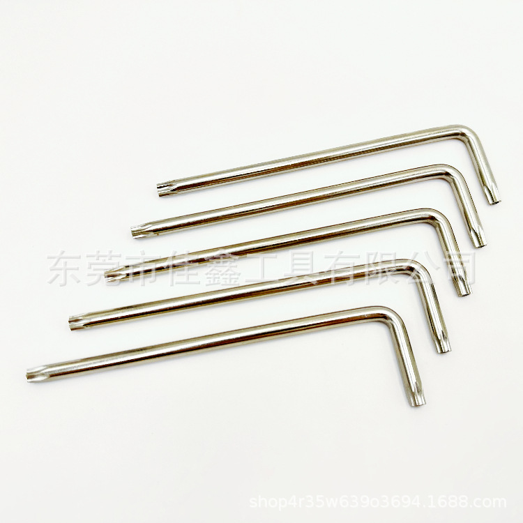 Dongguan manufacturer wholesale T20 plum blossom anti-theft wrench, hex screwdriver, double-head hex key tool set details Picture