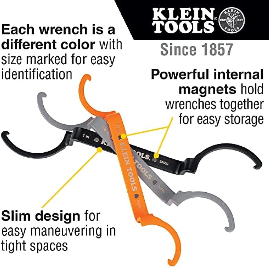 Conduit Lockout Wrench kit - anti-loosening nut wrench full figure