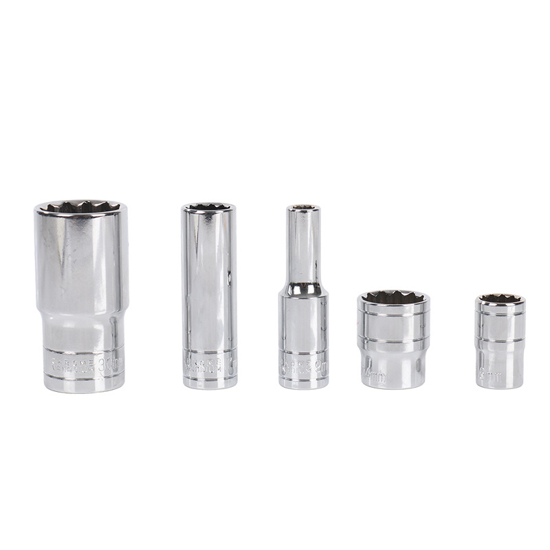 Dichuang brand plum blossom socket head extended large flying length twelve-flower socket 1/2 plum blossom inner 12-corner socket flower pattern Item Picture