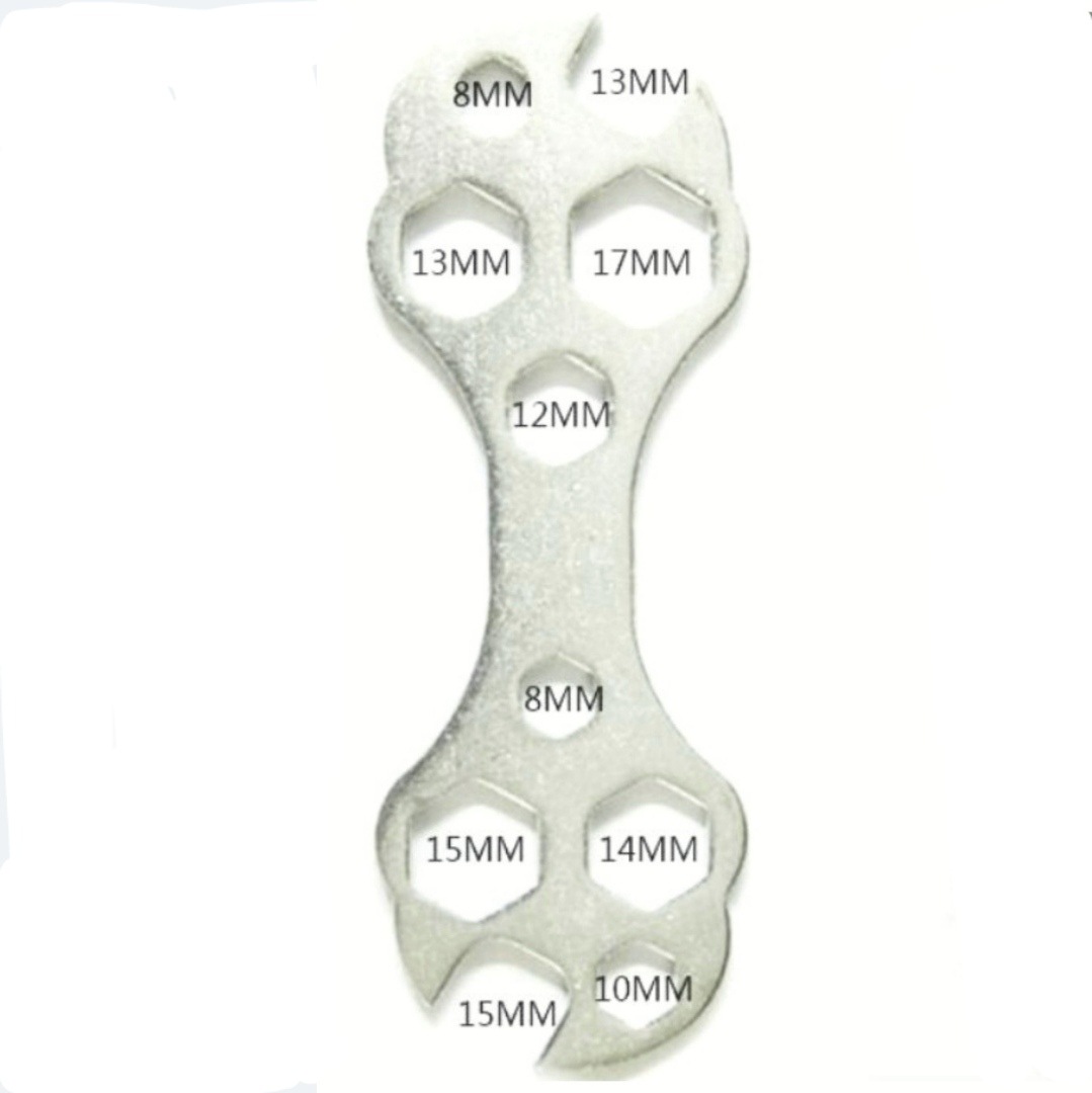 Wholesale external opening box wrenches, bicycle repair tools, multi-functional flower plate wrenches, bicycle accessories and tools Application Scenario