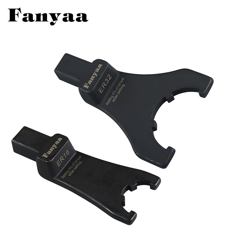 Taiwan Fanyaa torque wrench exchange head 14*18 interface interchangeable head wrench head tool bearing ER wrench full figure