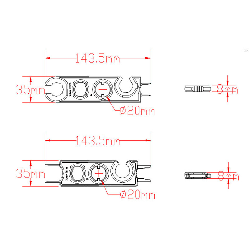 The cross-border bestseller MC4 photovoltaic connector multi-functional wrench Sunny twins disassembly and assembly wrench has an EU patent Application Scenario