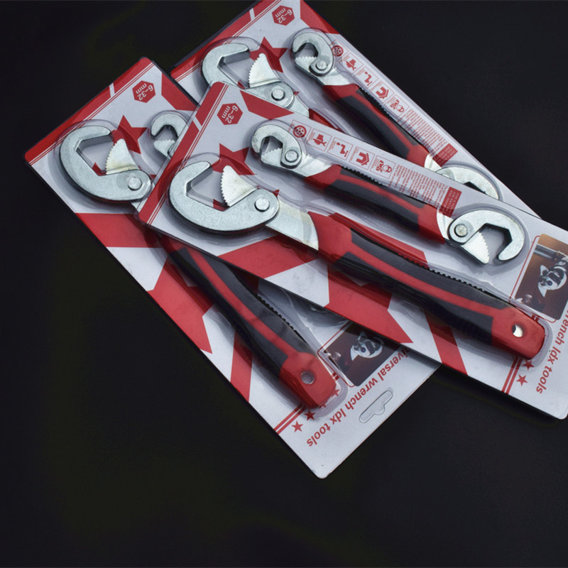 Factory direct supply of multi-functional universal wrenches, multi-functional wrenches, forged wrenches, and three-sided tooth wrenches Specification drawing