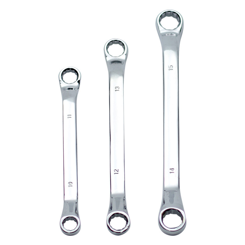 Jinlun Double-head box wrench, auto repair tool, double-box wrench, multi-functional machine repair eyeglass wrench, 5.5-32mm Item Picture