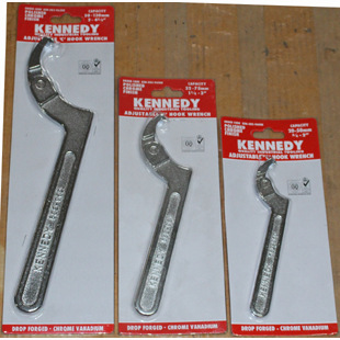 KENNEDY Adjustable hook wrench KEN-582-9600K from the UK, Cromwell Tools details Picture