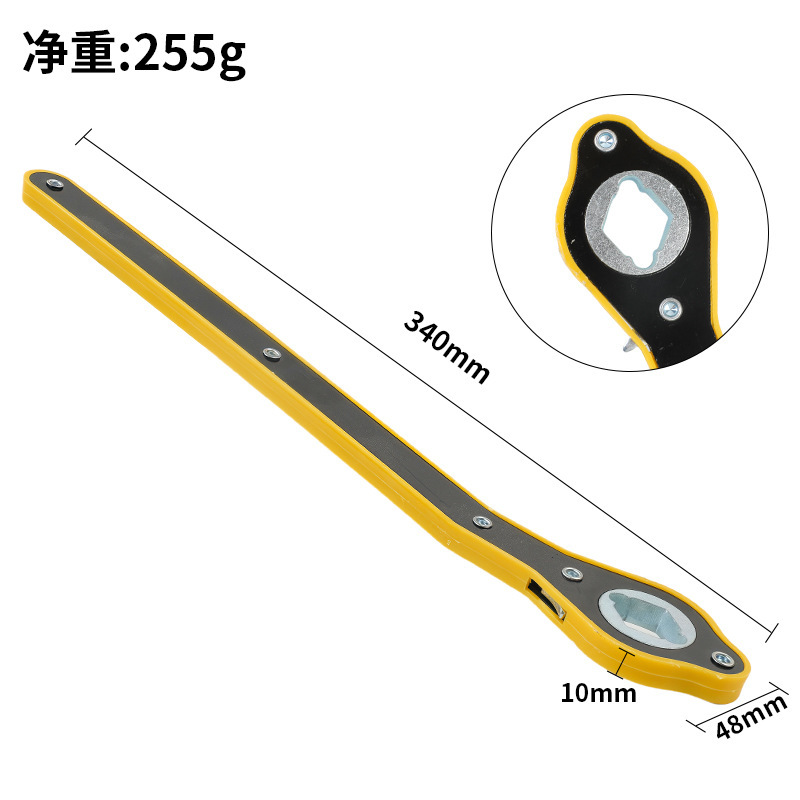 The cross-border wholesale best-selling scissor jack adapter is suitable for 1/2-inch drive or impact lever manual operation undefined