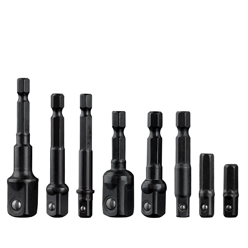 Hexagonal handle socket connection rod/adapter head steel ball socket adapter wrench set of 3 pieces undefined