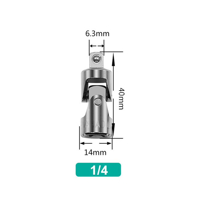 There are three specifications of socket joints, namely 1/4, 3/8 and 1/2, for turning socket wrench joints undefined