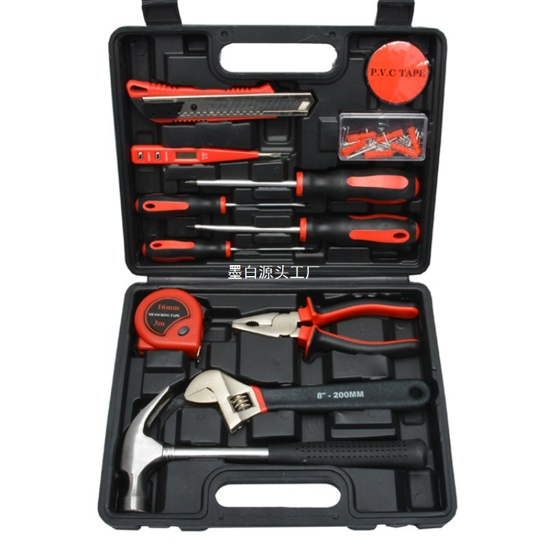 Household tool sets, hardware tool combination sets, tool repair, manual tool maintenance toolboxes, vehicle-mounted Specification drawing