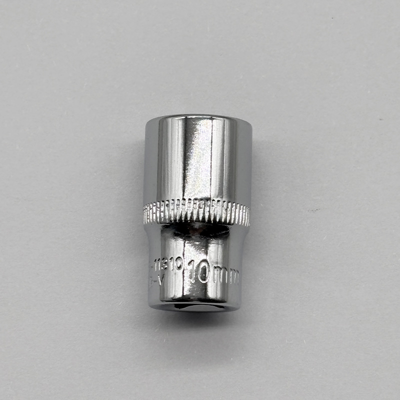 Hexagon short sleeve CR-V chromium-vanadium steel 1/4 interface 6-angle sleeve inner and outer hexagon socket auto repair tool special offer undefined