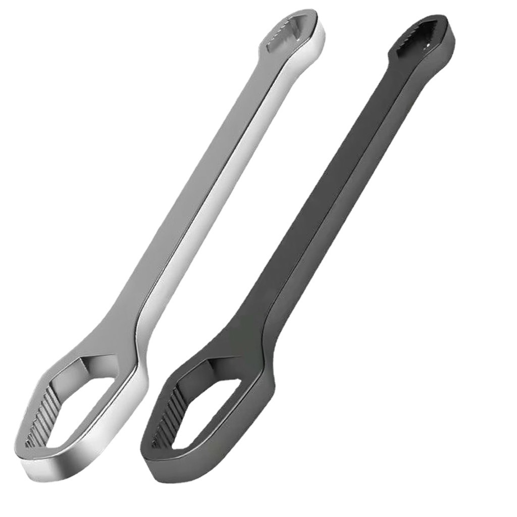 Factory wholesale universal box wrenches, double-ended self-tightening adjustable spectacle wrenches 8-24mm with multiple functions at both ends Item Picture