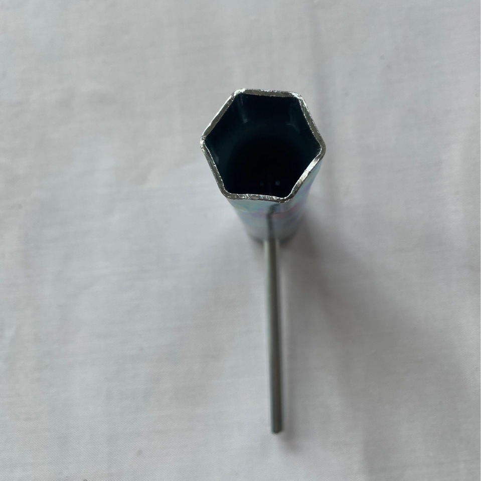 Hexagonal socket wrench, 24 hollow simple spark plug, single-ended tube, portable for bathroom use details Picture