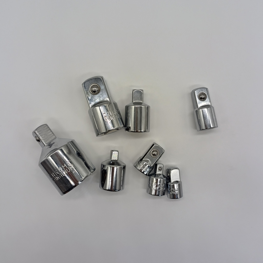 A variety of mirror surface socket conversion joints, interchangeable manual conversion heads, electric wrenches, socket accessories details Picture