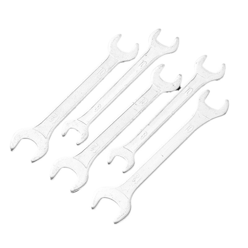 Double-opening dual-purpose wrench, galvanized forged high-strength torque wrench, auto repair matching wrench, hardware tools wholesale Item Picture