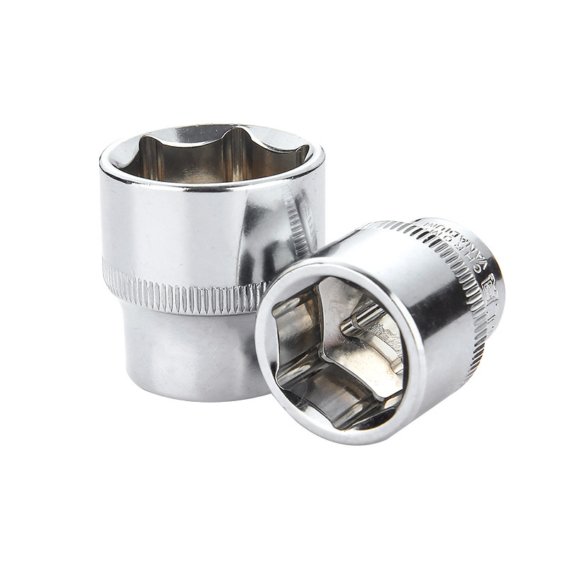 Shengtuo Factory wholesals 3/8-inch Zhongfei chromium vanadium steel short sleeves and hexagonal sleeve heads for auto maintenance and repair tools Item Picture