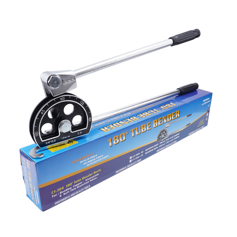 Adeeing Tubing Pipe Bender 1/4 5/16 3/8 Tube Aluminum Copper Specification drawing