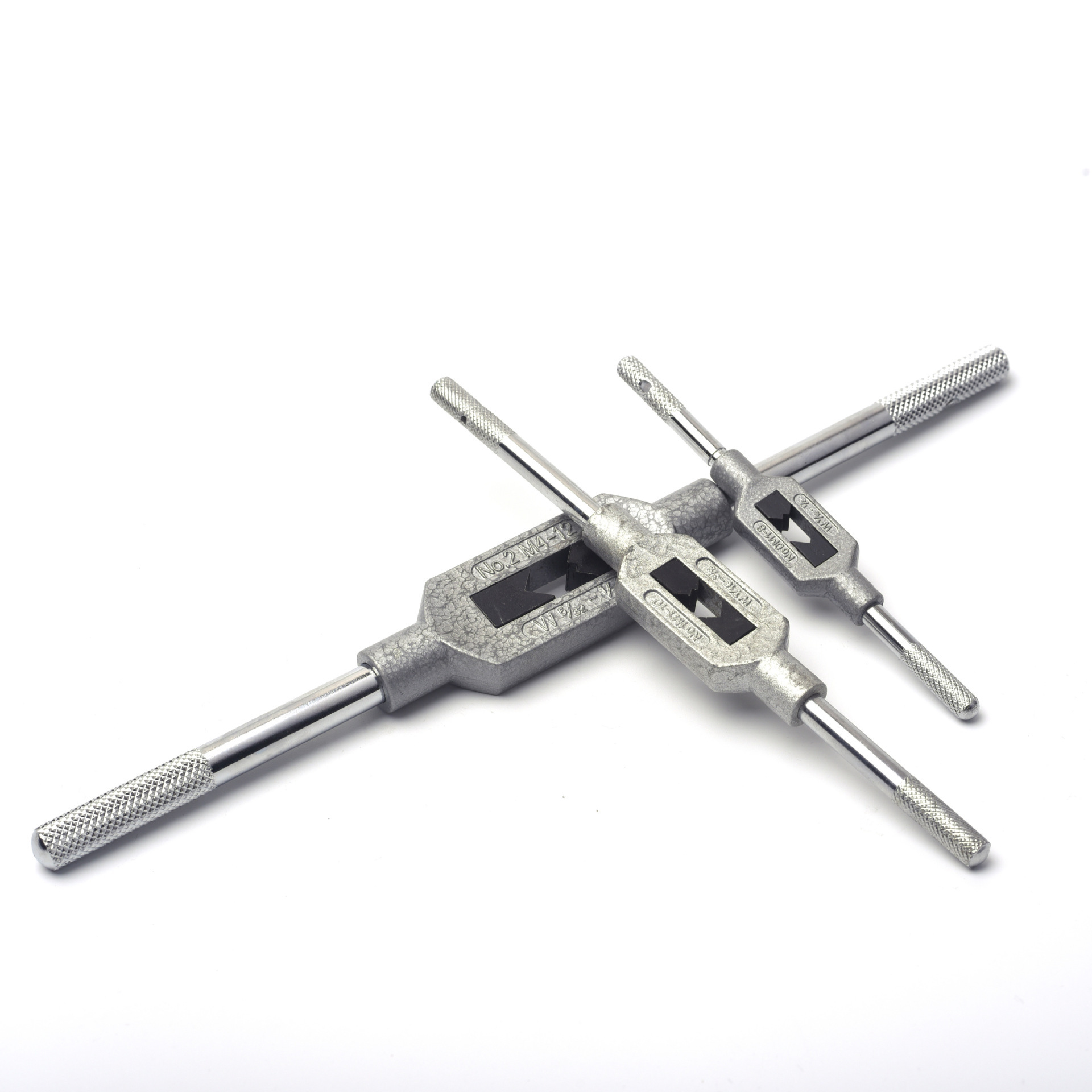 Tap reaming hand, tap wrench, tapping and threading tool, tapping male thread, tap reaming hand factory direct sales Specification drawing