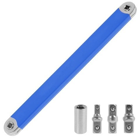 Multifunctional Extension wrench ratchet extension wrench dual-purpose wrench offset extension wrenc full figure