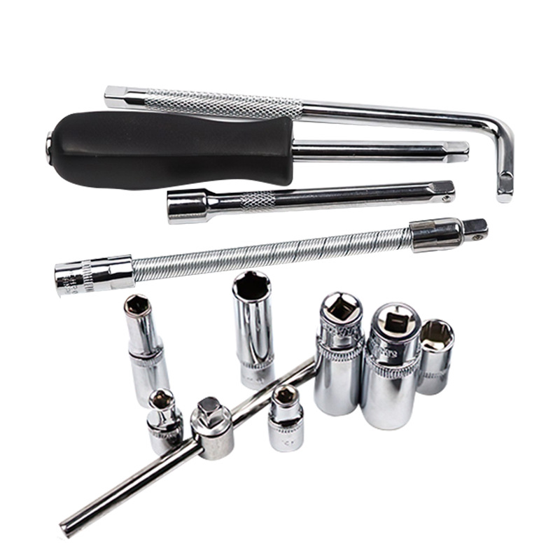 Dichuang brand 1/4 short socket head Xiaofei 6.3mm series extended socket wrench Hexagon socket wrench Item Picture