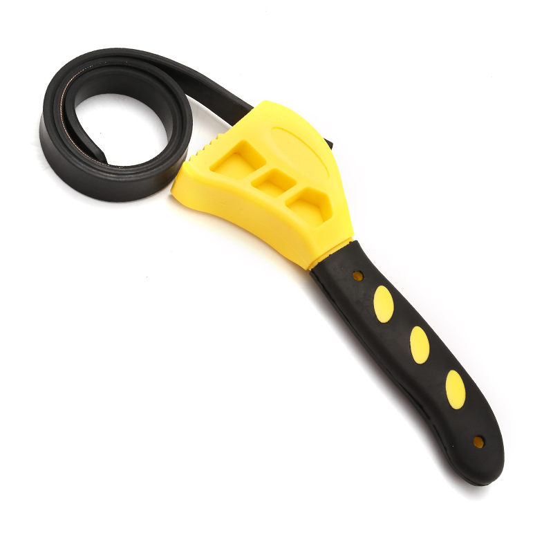 6-inch multi-functional belt wrench, 8-inch solar tube wrench, bottle opener, auto repair filter dual-purpose wrench undefined