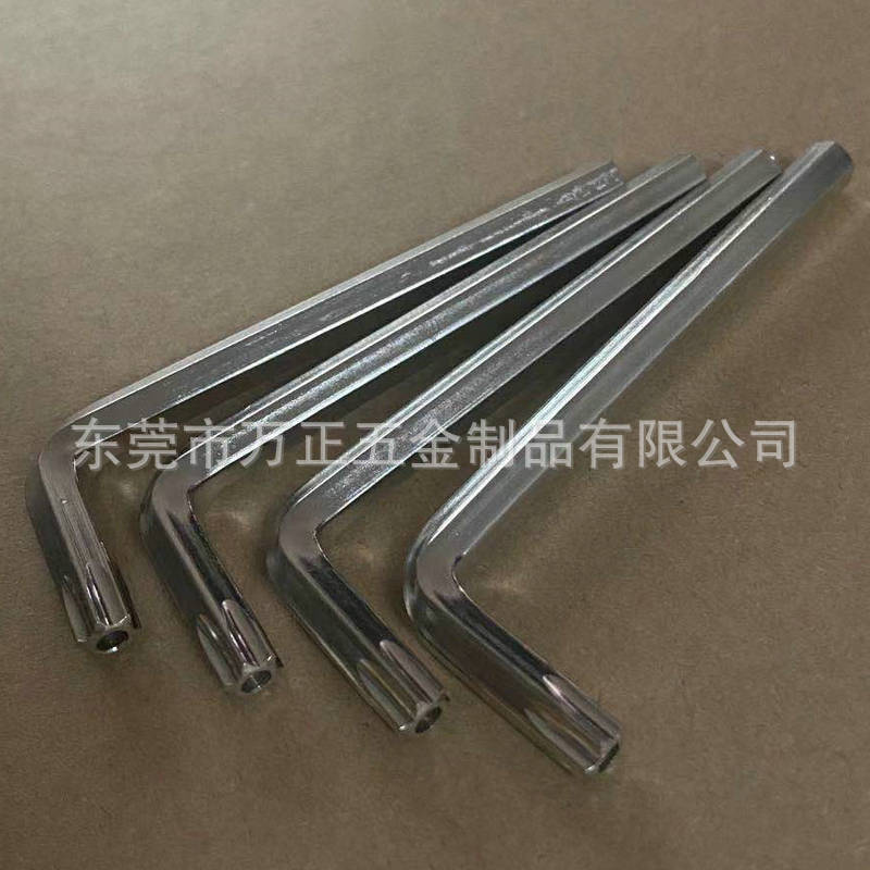 Manufacturer's in-stock T40 Allen wrench, anti-theft box wrench, manual tool, L-shaped box cross-head screwdriver details Picture