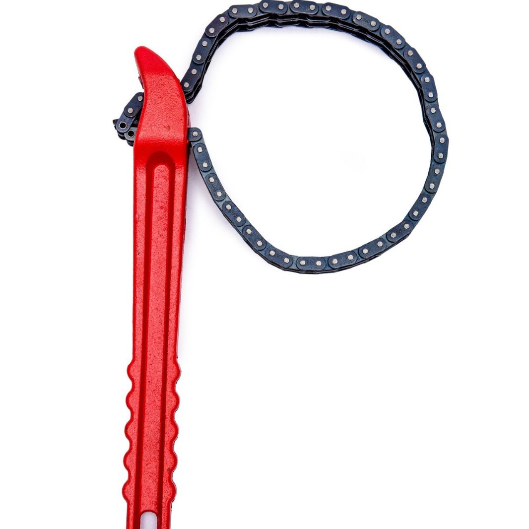 Stock filter wrench, oil filter wrench, chain wrench, filter element removal wrench, pipe wrench Specification drawing
