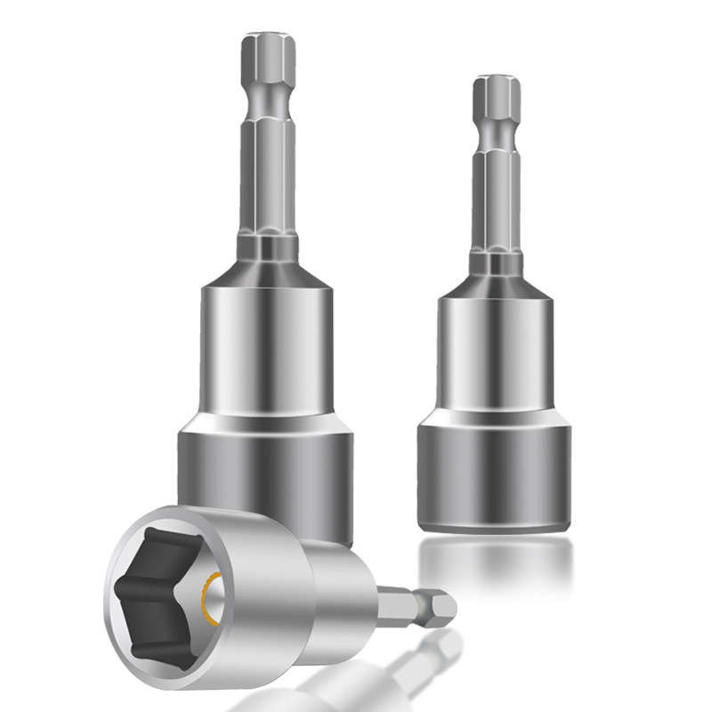 65mm strong magnetic socket head air wrench socket head, strong magnetic strong hexagonal socket head, durable wrench socket Item Picture