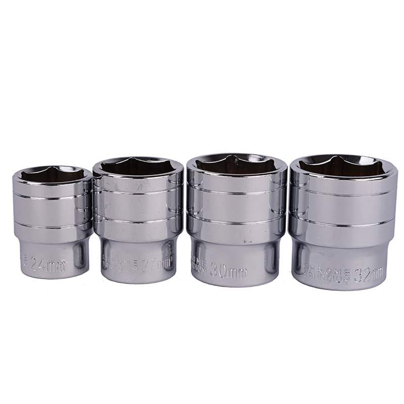 1/2-inch 12.5mm series plum blossom hexagonal socket head CR-V mirror sleeve wrench manufacturer's wholesale stock details Picture