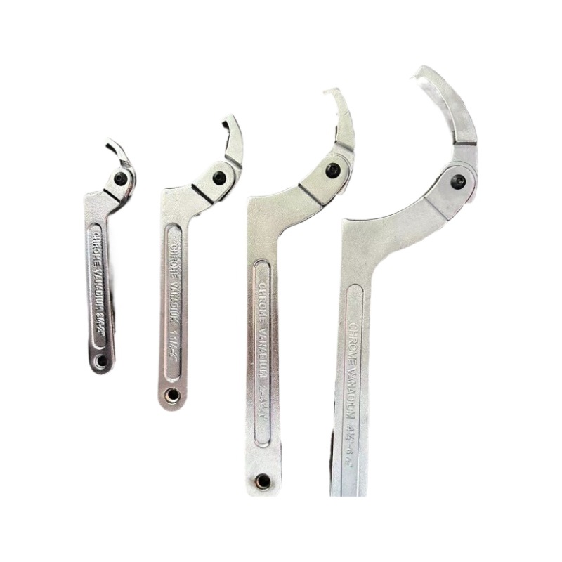 Crescent-shaped adjustable wrench, multi-functional adjustable wrench, round head manual wrench, flexible X20 Item Picture