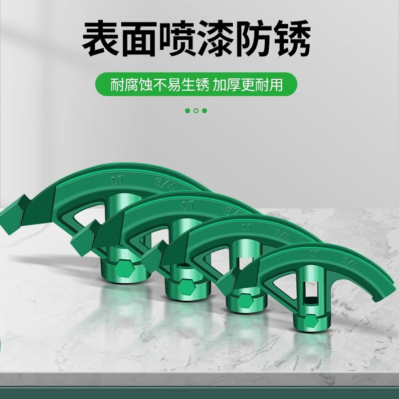 Baolian pipe bender, manual pipe bending wonder, copper-iron pipe, galvanized steel pipe, KBG/JDG20 electrical conduit folding machine Specification drawing