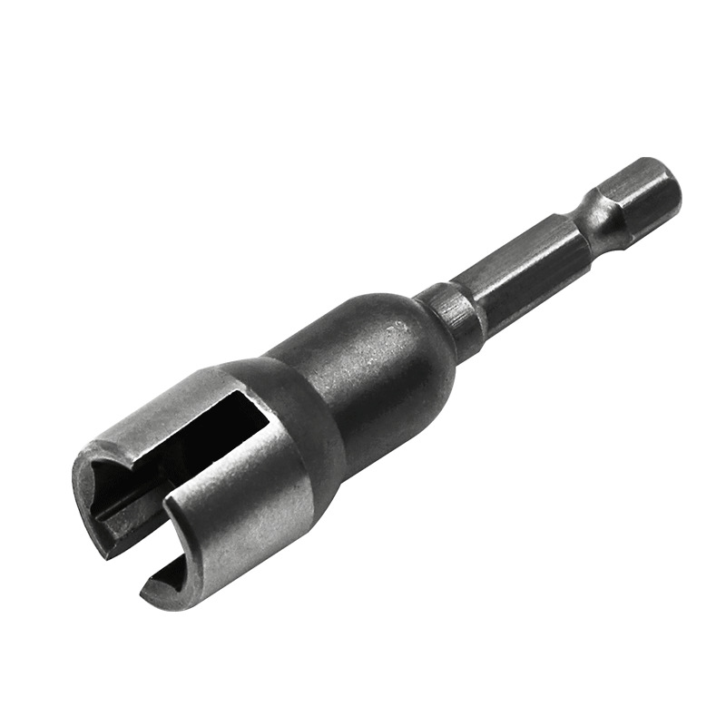 Slotted butterfly-shaped bolt socket wrench, electric screwdriver socket wrench, hexagonal handle, butterfly hole socket undefined