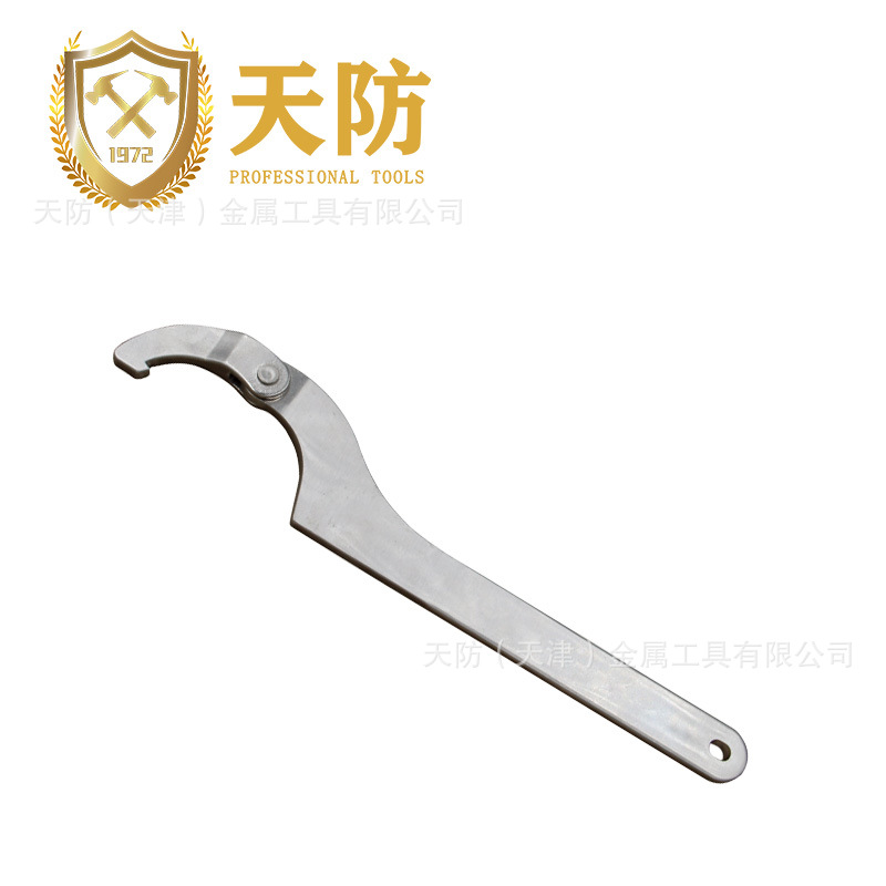 Tianfang stainless steel tools, stainless steel adjustable hook wrenches, high quality and high guarantee Specification drawing