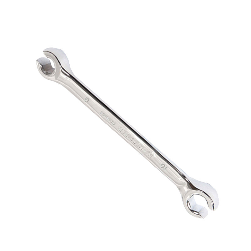 Steel Shield SHEFFIELD S019108 metric Precision Polished Double Opening Oil Pipe Wrench 8x10mm Specification drawing